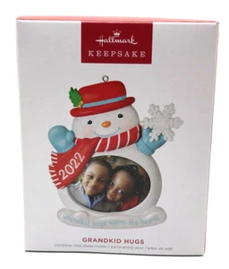 Hallmark 2022 Grandkid Hugs Photo Holder Ornament Neu - Bild 1 von 3