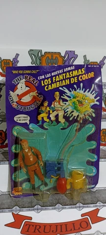 Ray Stantz Ghostbusters dark brown variant JOCSA Argentina 1992 not Kenner Cover