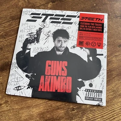 3TEETH Guns Akimbo RED VINYL 7" NEW SEALED LIMITED TO 300 COPIES Dead or Alive - Image 1 of 3
