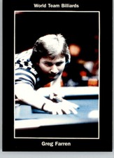 1993 World Wide Collectibles Pro Billiards Tour (Pool) Cards Pick From List