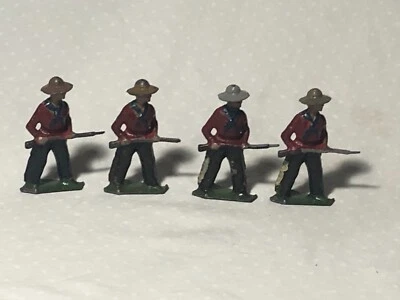 Rifles vaqueros de plomo hechos en Inglaterra Johillco Charbens figuras G-36 Foto 1 de 4