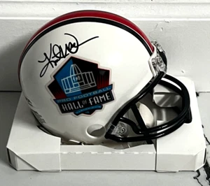 Kurt Warner Signed Hall of Fame Mini Helmet Auto - PSA - Picture 1 of 5