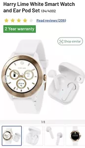 Harry Lime Smart Watch And  Ear Pod Set  - Picture 1 of 6