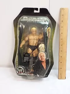 Ric Flair AUTOGRAPHED Ruthless Aggression Action Figure With Championship Belt - Picture 1 of 9