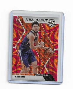 Ty Jerome 2019-20 Mosaic Orange Reactive NBA Debut Prizm Rookie RC Card #273 - Picture 1 of 2