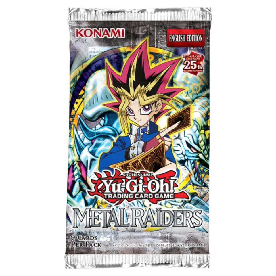 YuGiOh! - Legendary Collection 25th Anniversary Metal Raiders Booster Box/Booste - Bild 1 von 1