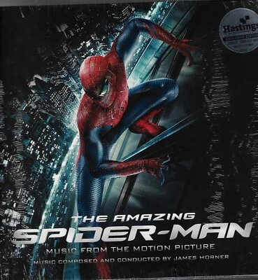 AMAZING SPIDERMAN SOUNDTRACK HASTINGS EXLUSIVE 2 LP  VINYL STILL SEALED - Image 1 of 2