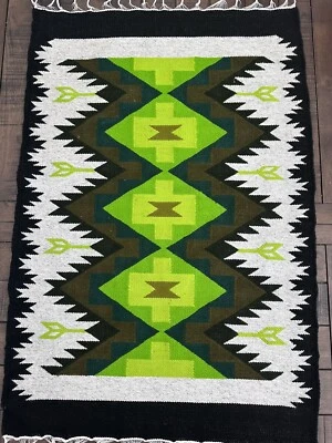 Tapiz Sudamericano, Ecuador, Otavalo. Tapiz colgante de pared. Alfombra de lana Foto 1 de 4