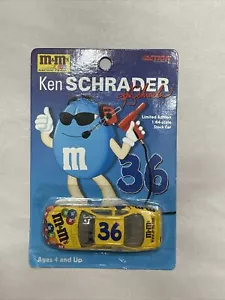 Limited Edition Schrader 1999 Pontiac Grand Prix #36 M&M's Nascar 1/64th Vintage - Picture 1 of 2