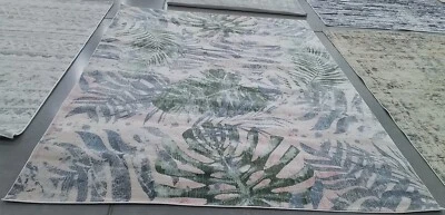 GREEN / BLUE 8'-0" x 10'-0" Back Stain Rug, Reduced Price 1172762277 LLN382Y-8 - Image 1 of 4