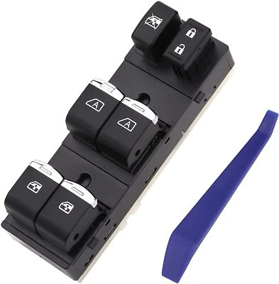 Power Window Switch Control Button for Nissan Altima 2007-2012 Orange LED 2 AUTO Foto 1 de 4