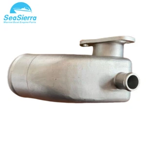 L3P Stainless Steel Exhaust Mixing Elbow Replaces Yanmar 4JH 129671-13552 - Bild 1 von 6