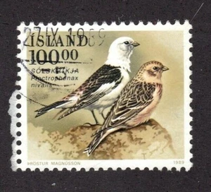 Iceland stamp #672, used, topical, Birds - Picture 1 of 1