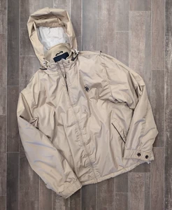 US Polo Assn Men's Tan Hooded Winter Fleece-lined Coat Size XXL - Picture 1 of 10