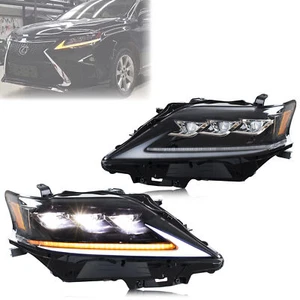 LED Headlights for Lexus RX350 RX450h 2013-2015 Projector Front Lamps Assembly - Picture 1 of 6