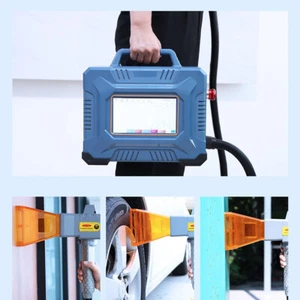 30W Stainless Steel Tire Marking Nameplate Date Batch Handheld Laser Marking - Picture 1 of 7