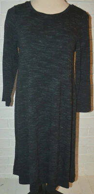 Vestido recto para mujer Hilary Radley mezcla negra manga 3/4 tallas M, XL Foto 1 de 4
