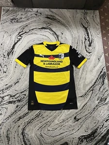 Barrow AFC Away Football Shirt Black Yellow 2024/2025 BNWT Size Small Men’s - Picture 1 of 14