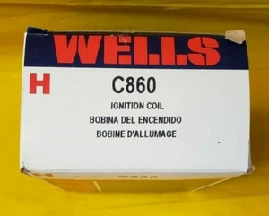 1985 85 86 PONTIAC OLDS BUICK GM NEW WELLS IGNITION COIL C-860 - Picture 1 of 10