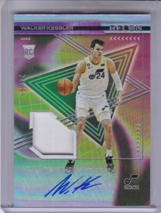 WALKER KESSLER 2022-23 PANINI RECON PATCH AUTOGRAPH RC #74/99 UTAH JAZZ - Picture 1 of 2