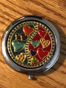 Herzen und Engel kompakt mit 2 Spiegeln für Geldbörse - Bild 1 von 3