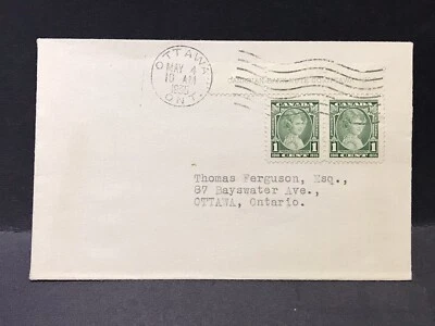 CANADA FDC 1935: SILVER JUBILEE - Image 1 of 2