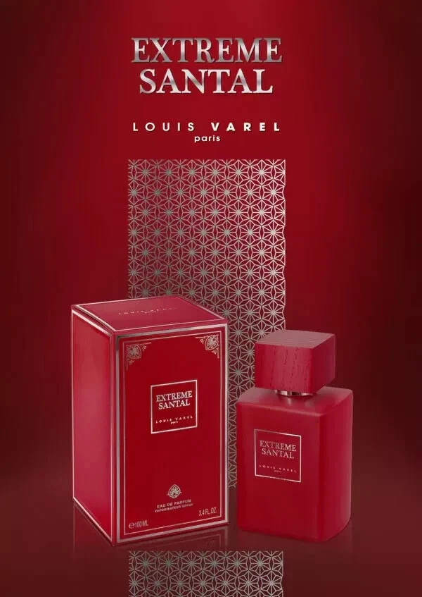 Louis Varel Extreme Santal Eau De Parfum 100ml.