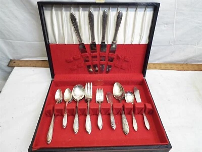 Juego de cubiertos National Silver Co plateados svc para 4 Empire 32 piezas Foto 1 de 4