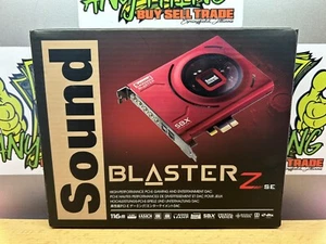 NOWOŚĆ Creative Sound Blaster Z SE Wewnętrzna karta dźwiękowa PCI-e i przetwornik cyfrowo-analogowy (darmowy s&h)! - Zdjęcie 1 z 7