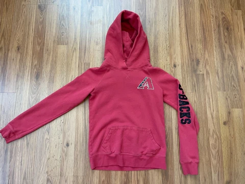 Arizona Diamondbacks MLB BASEBALL VICTORIA'S SECRET PINK Women's Sz Small Hoodie Cover