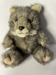 Peluche Steven Smith Gris Madera Lobo Federación Nacional de Vida Silvestre Peluche - Imagen 1 de 4
