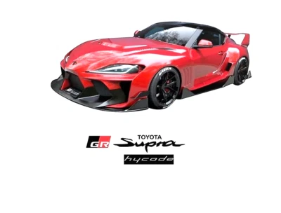 1:10 RC Clear Body Shell KIT - Toyota Supra Hycade suit race or drift 195mm - Image 1 of 4