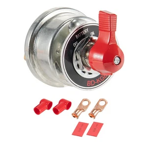 Battery Kill SwitchFor Marine Contour For 12-24V DC Systems With 3/4" Hole Size - Picture 1 of 14