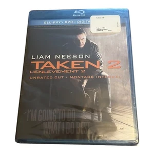 Taken 2 Blu-ray / DVD / Digital Brand New & Sealed Unrated Cut Bilingual - Picture 1 of 3