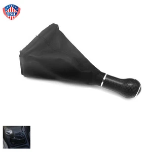 5 Speed Frame Gear Shift Knob Lever Shifter Gaiter Boot Fits VW Jetta 02-12 1pc - Picture 1 of 19