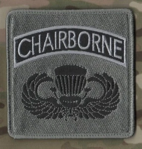 KANDAHAR WHACKER SP OPS RANGER SAS JTF2 SSI νeΙ©®⚙💀 INSIGNIA: CHAIR BORNE (3") - Picture 1 of 12