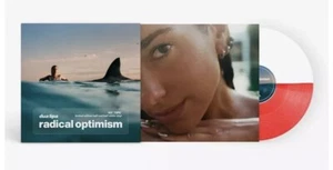 DUA LIPA Radical Optimism LP Red / White Split Vinyl Exclusive Hot Topic Ex NEW - Picture 1 of 8