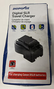Digipower DSLR Travel Charger Fits Most Canon Powershot Rebel Distressed Box!