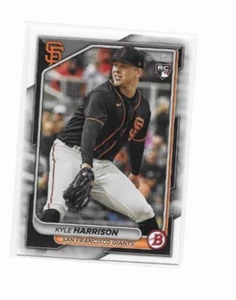 2024 Bowman Baseball KYLE HARRISON ROOKIE SAN FRANCISCO GIANTS - Bild 1 von 2