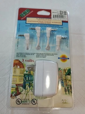 NEW LEMAX Christmas Village AC Power Cord Adapter Plug 4 Output Jacks Sealed - Image 1 of 4