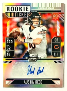 2024 Panini Contenders Optic Austin Reed AUTO RC SILVER Prizm Bears Rookie! - Picture 1 of 3