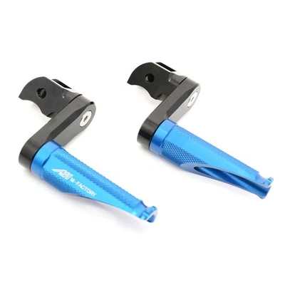 Clavijas delanteras azules Shinobi 25 mm inferiores para Suzuki DL 650 V-Strom 04-24 23 22 Foto 1 de 4