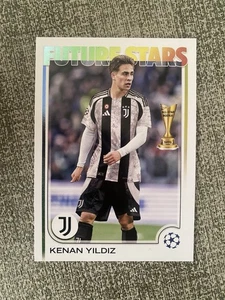 Kenan Yildiz Topps Flagship UCC 2024/ 25 Future Stars Juventus Turin - Bild 1 von 2
