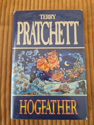Hogfather -Terry Pratchett / Josh Kirby First Edition 1974 unclipped dw - Image 1 of 4