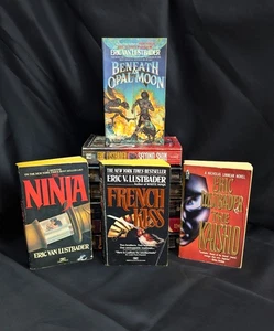 Lot Of 10 Eric Van Lustbader Books Nicholas Linnear Zero Sirens Miko Skin Kaisho - Picture 1 of 16
