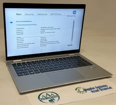 HP EliteBook x360 1040 G6 2in1 14" (i5-8365u - 8GB RAM - 256GB SSD - Win11Home)* - Image 1 of 4