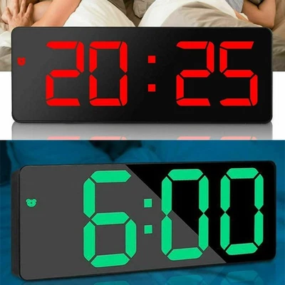 Wecker Batterie-/USB Betrieben Innendekoration Modern Temperaturanzeige - Bild 1 von 4