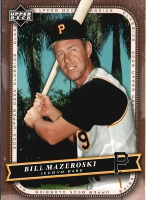 2005 Upper Deck Classics #5 Bill Mazeroski - Image 1 of 2