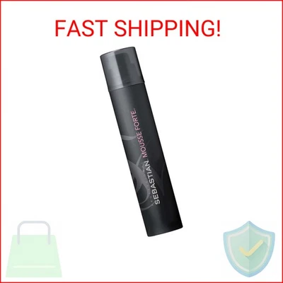 Sebastian Professional Mousse Forte | Strong-Hold Hair Styling Mousse | Volume,  — 第 1/2 张图片