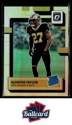 2022 Donruss Optic #300 Alontae Taylor Holo - Image 1 of 2